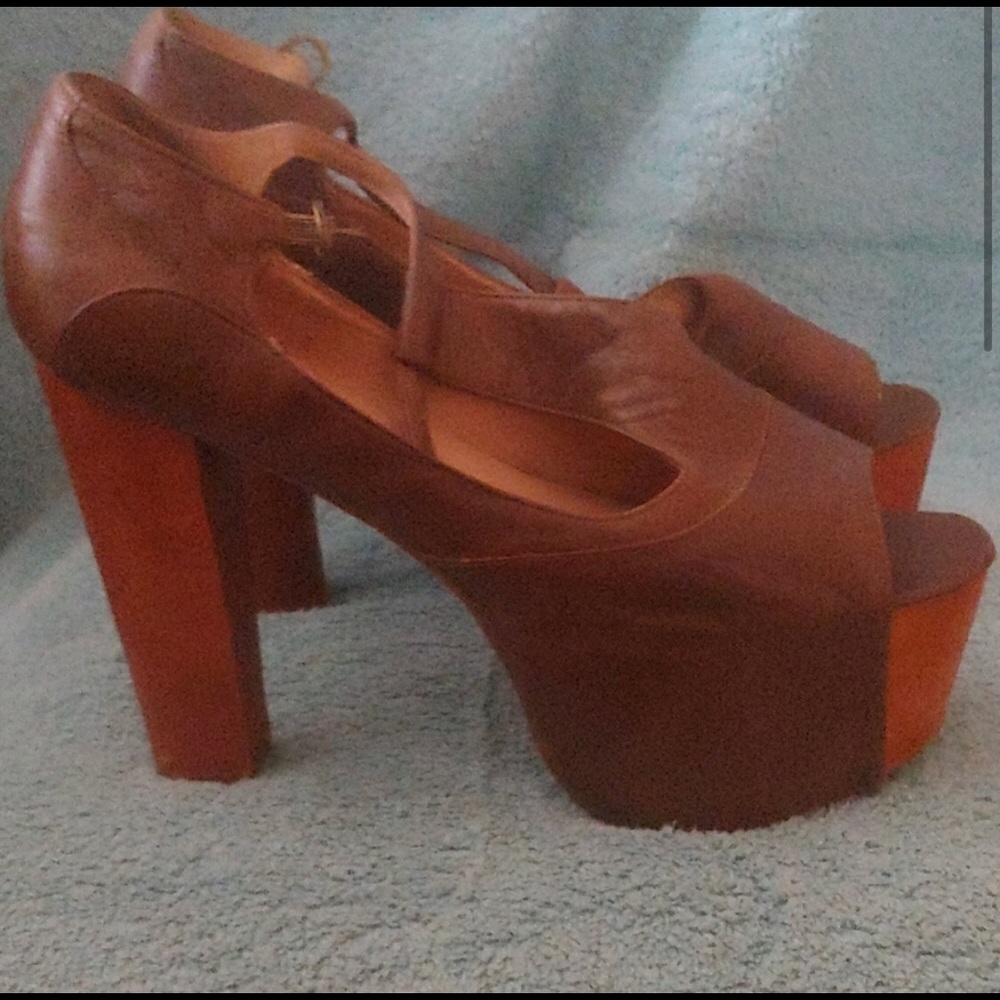 Jeffery Campbell Mary Jane Peep Toe